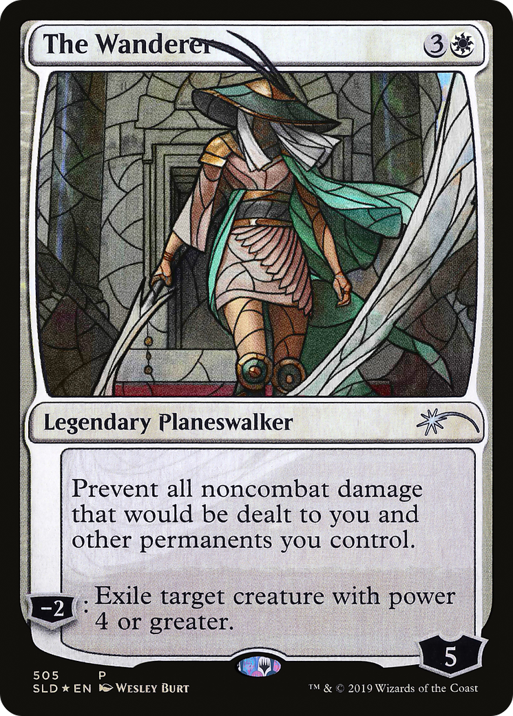 The Wanderer (SLD-505) - Secret Lair Drop Foil - Premium MTG Single from Wizards of the Coast - Just $1.30! Shop now at Game Crave Tournament Store