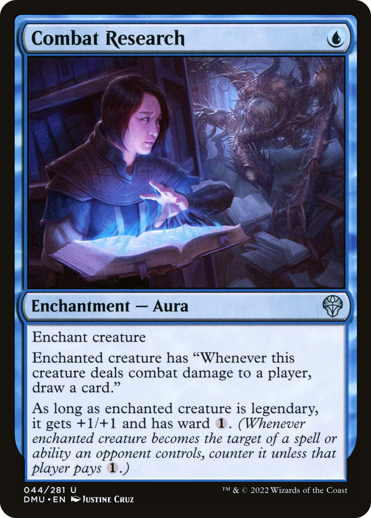 Combat Research (DMU-044) - Dominaria United - Premium MTG Single from Wizards of the Coast - Just $0.34! Shop now at Game Crave Tournament Store