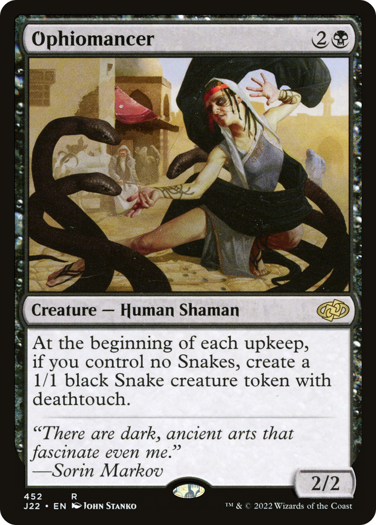 Ophiomancer (J22-452) - Jumpstart 2022 - Premium MTG Single from Wizards of the Coast - Just $0.24! Shop now at Game Crave Tournament Store