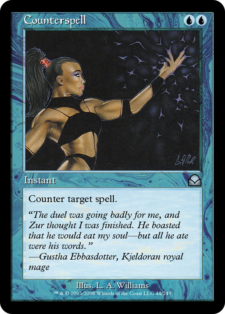 Counterspell (ME2-044) - Masters Edition II Foil - Premium MTG Single from Wizards of the Coast - Just $0! Shop now at Game Crave Tournament Store