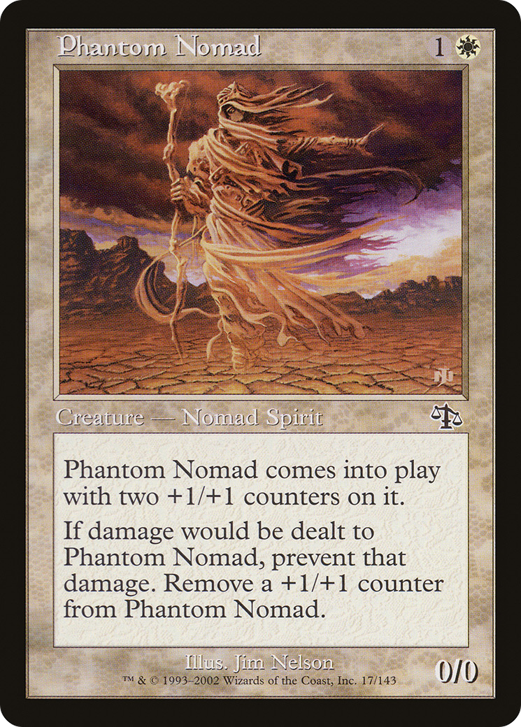 Phantom Nomad (JUD-017) - Judgment Foil - Premium MTG Single from Wizards of the Coast - Just $0.48! Shop now at Game Crave Tournament Store