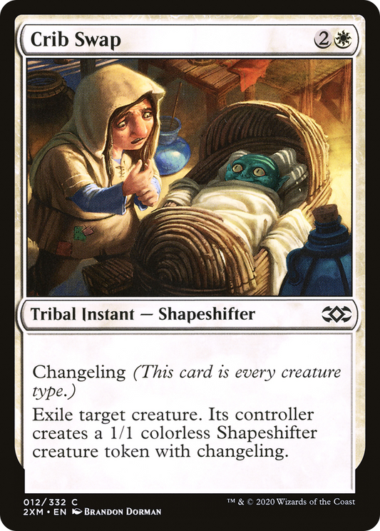 Crib Swap (2XM-012) - Double Masters - Premium MTG Single from Wizards of the Coast - Just $0.08! Shop now at Game Crave Tournament Store