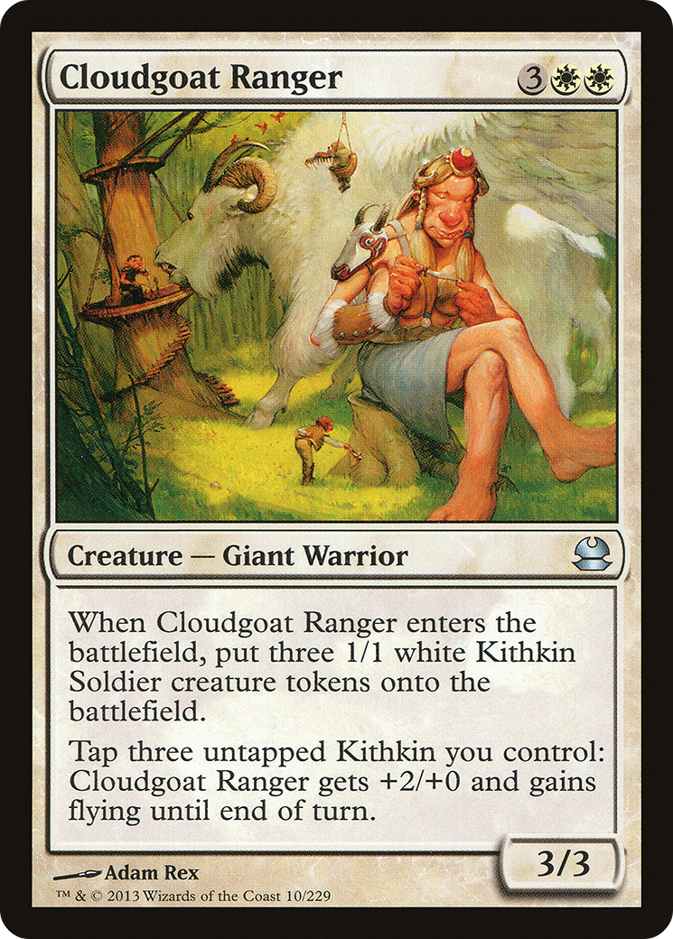 Cloudgoat Ranger (MMA-010) - Modern Masters - Premium MTG Single from Wizards of the Coast - Just $0.10! Shop now at Game Crave Tournament Store