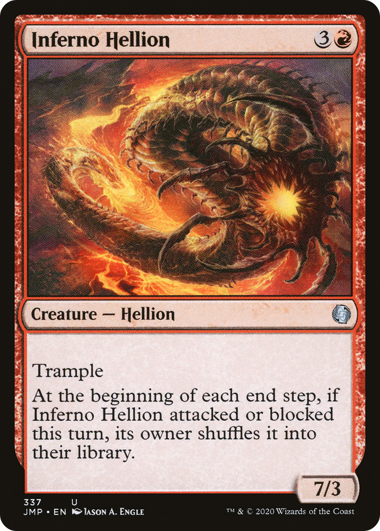 Inferno Hellion (JMP-337) - Jumpstart - Premium MTG Single from Wizards of the Coast - Just $0.04! Shop now at Game Crave Tournament Store
