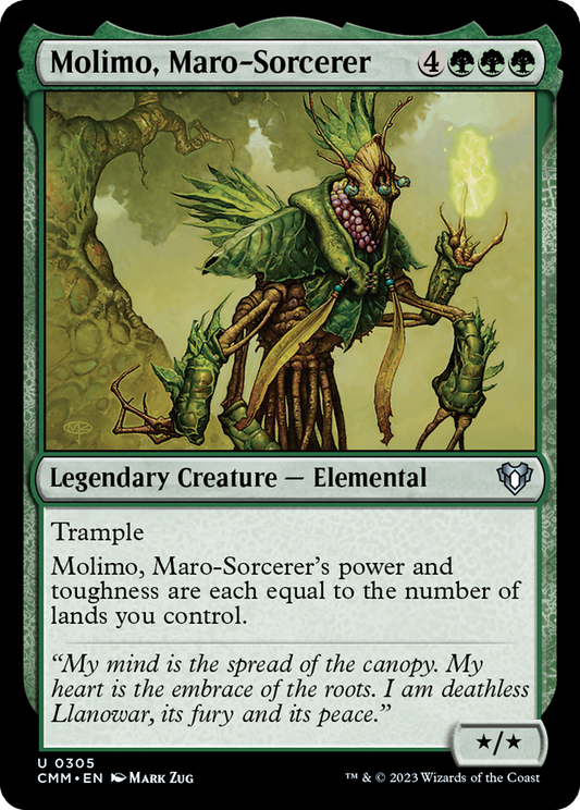 Molimo, Maro-Sorcerer (CMM-305) - Commander Masters - Premium MTG Single from Wizards of the Coast - Just $0.08! Shop now at Game Crave Tournament Store