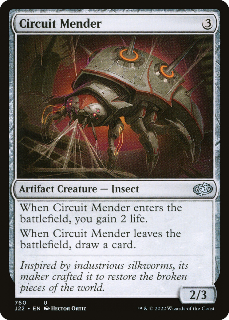 Circuit Mender (J22-760) - Jumpstart 2022 - Premium MTG Single from Wizards of the Coast - Just $0.08! Shop now at Game Crave Tournament Store