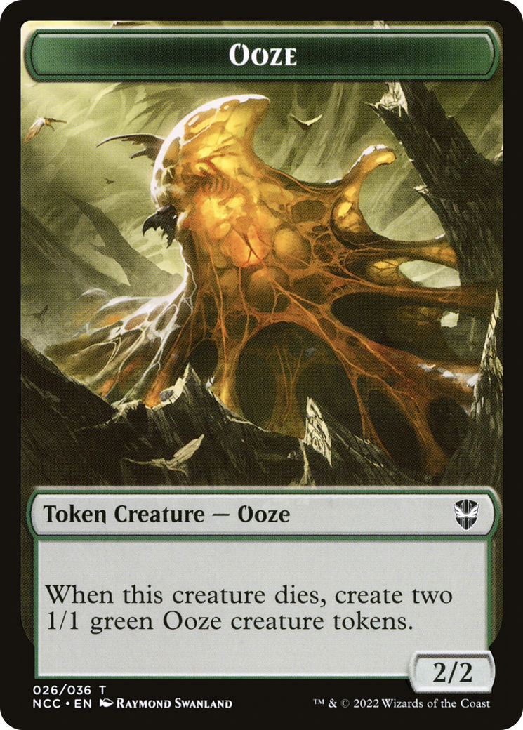Ooze (TNCC-026) - New Capenna Commander Tokens - Premium MTG Single from Wizards of the Coast - Just $0! Shop now at Game Crave Tournament Store