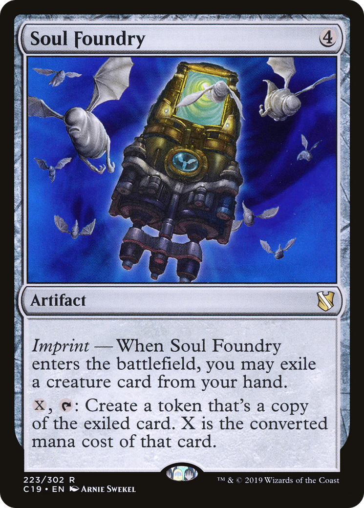 Soul Foundry (C19-223) - Commander 2019 - Premium MTG Single from Wizards of the Coast - Just $0.09! Shop now at Game Crave Tournament Store