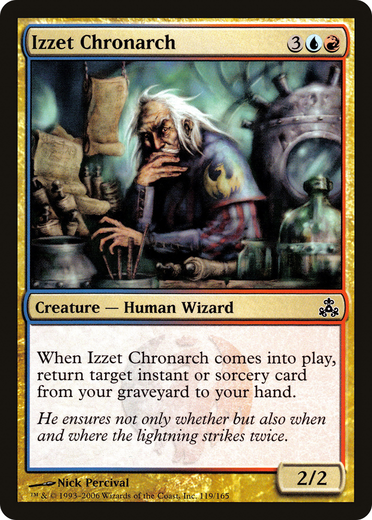Izzet Chronarch (GPT-119) - Guildpact Foil - Premium MTG Single from Wizards of the Coast - Just $0.91! Shop now at Game Crave Tournament Store