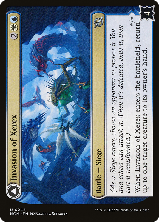 Invasion of Xerex // Vertex Paladin (MOM-242) - March of the Machine - Premium MTG Single from Wizards of the Coast - Just $0.08! Shop now at Game Crave Tournament Store