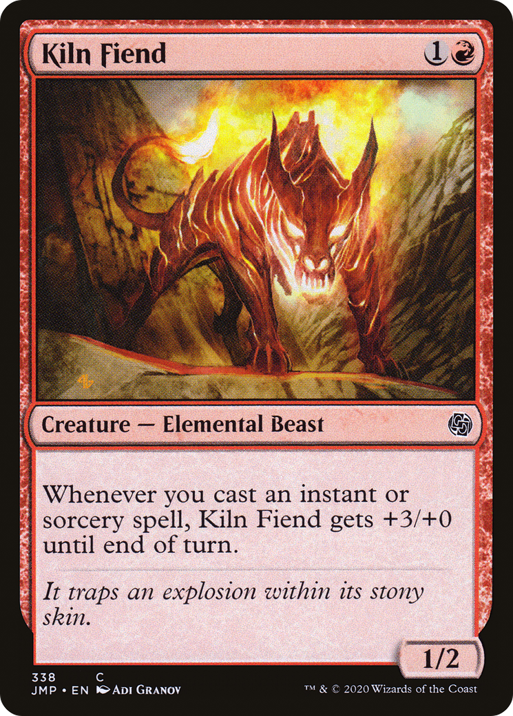 Kiln Fiend (JMP-338) - Jumpstart - Premium MTG Single from Wizards of the Coast - Just $0.25! Shop now at Game Crave Tournament Store