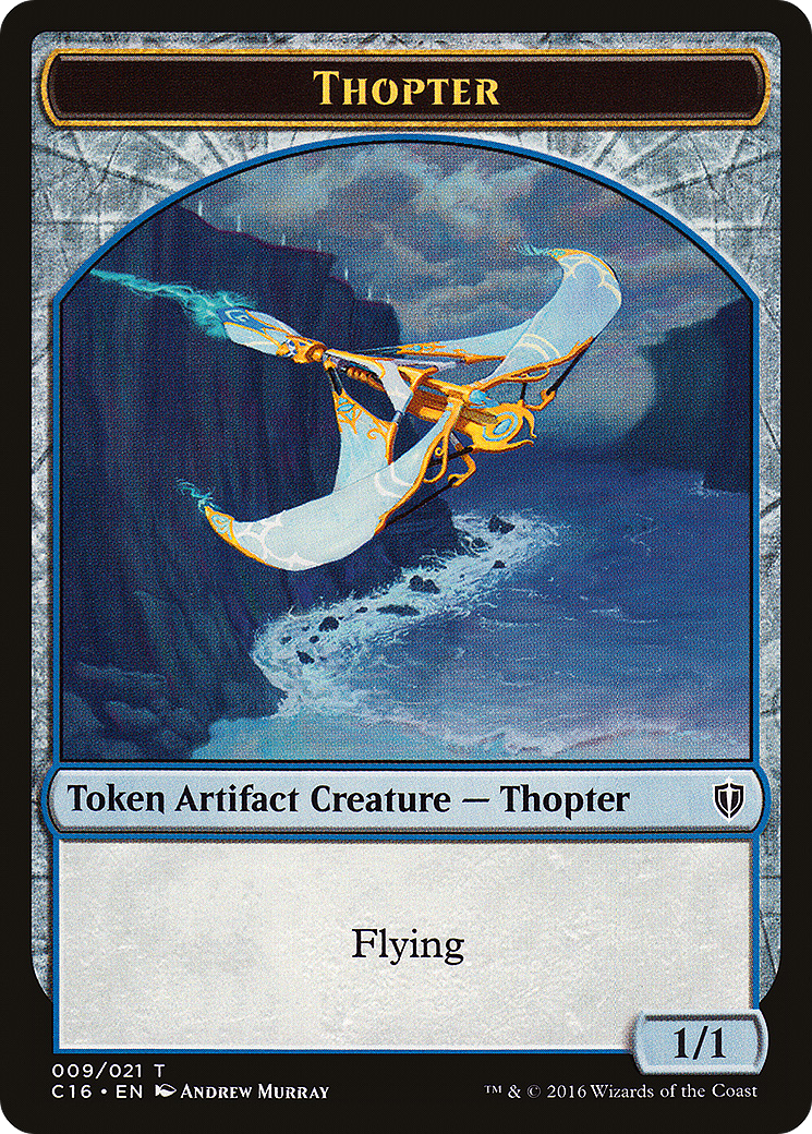 Thopter (TC16-009) - Commander 2016 Tokens - Premium MTG Single from Wizards of the Coast - Just $0.32! Shop now at Game Crave Tournament Store