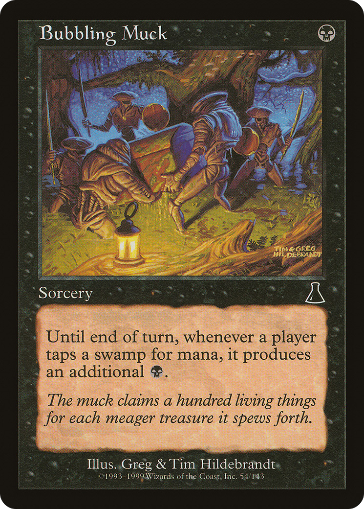 Bubbling Muck (UDS-054) - Urza's Destiny - Premium MTG Single from Wizards of the Coast - Just $3.14! Shop now at Game Crave Tournament Store
