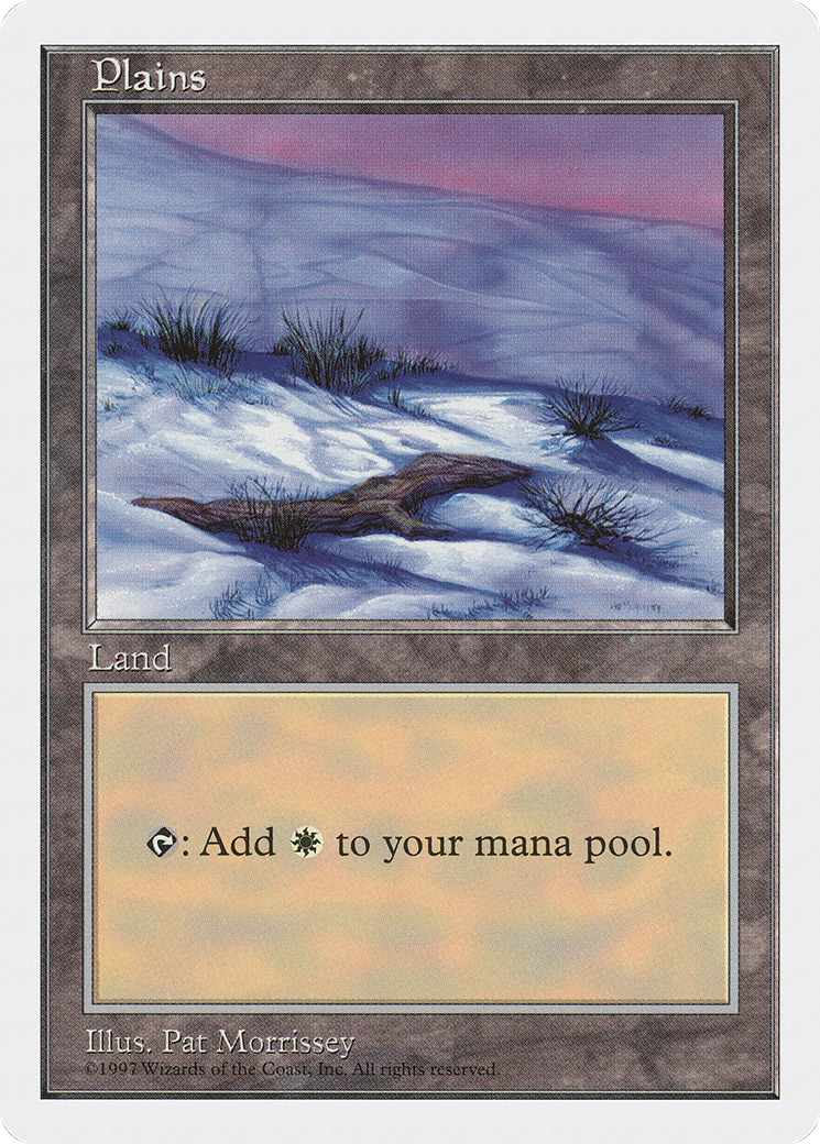 Plains (5ED-430) - Fifth Edition - Premium MTG Single from Wizards of the Coast - Just $0.61! Shop now at Game Crave Tournament Store