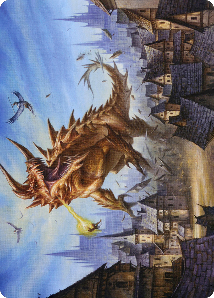 The Tarrasque // Tarrasque (AAFR-019) - Adventures in the Forgotten Realms Art Series (Borderless) Foil - Premium MTG Single from Wizards of the Coast - Just $0! Shop now at Game Crave Tournament Store