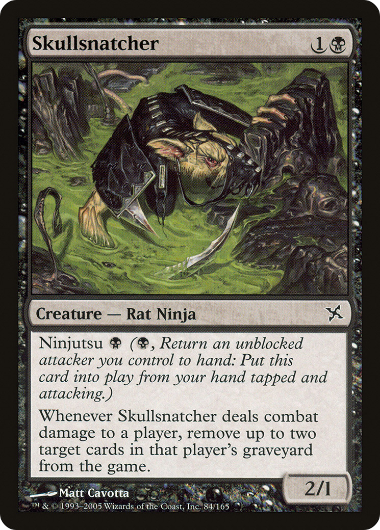 Skullsnatcher (BOK-084) - Betrayers of Kamigawa Foil - Premium MTG Single from Wizards of the Coast - Just $13.14! Shop now at Game Crave Tournament Store
