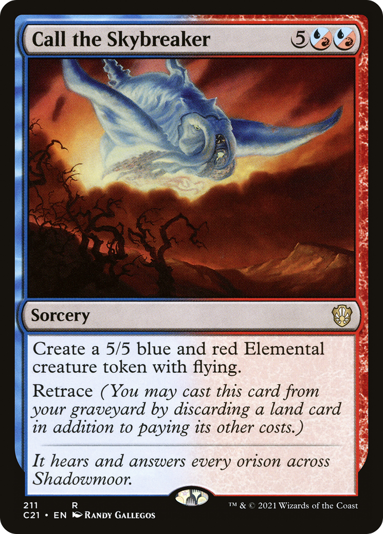 Call the Skybreaker (C21-211) - Commander 2021 - Premium MTG Single from Wizards of the Coast - Just $0.08! Shop now at Game Crave Tournament Store