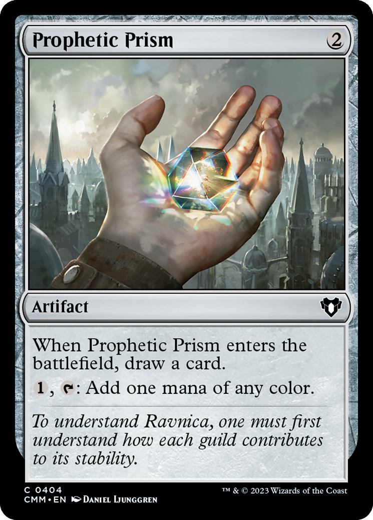 Prophetic Prism (CMM-404) - Commander Masters - Premium MTG Single from Wizards of the Coast - Just $0.08! Shop now at Game Crave Tournament Store