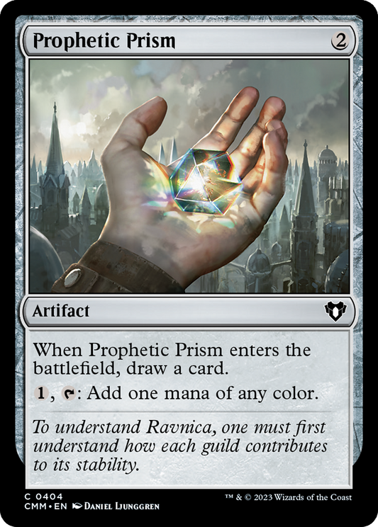 Prophetic Prism (CMM-404) - Commander Masters - Premium MTG Single from Wizards of the Coast - Just $0.08! Shop now at Game Crave Tournament Store