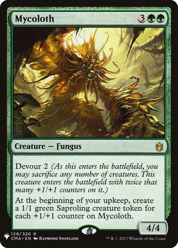 Mycoloth (MB1-1272) - Mystery Booster - Premium MTG Single from Wizards of the Coast - Just $1.64! Shop now at Game Crave Tournament Store