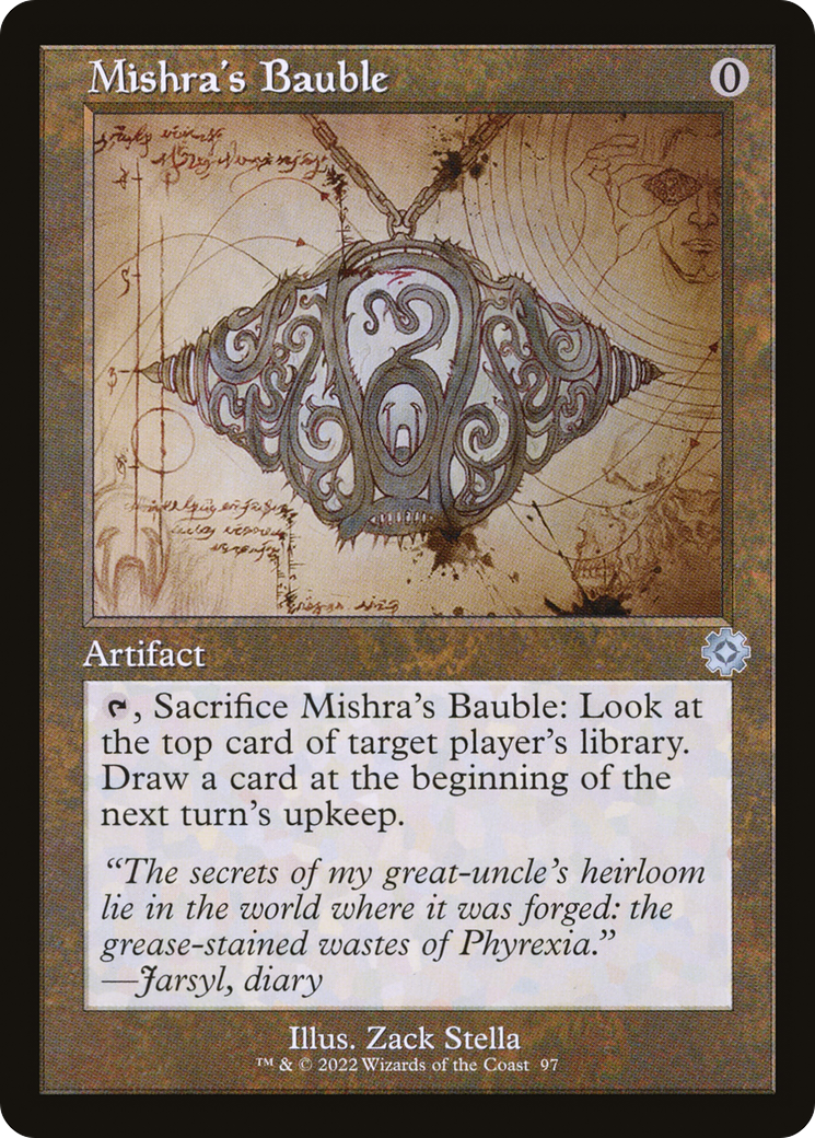 Mishra's Bauble (BRR-097) - The Brothers' War Retro Artifacts - Premium MTG Single from Wizards of the Coast - Just $0.38! Shop now at Game Crave Tournament Store