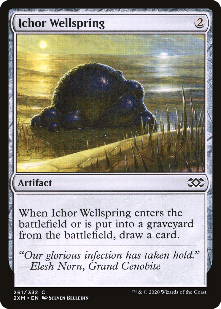 Ichor Wellspring (2XM-261) - Double Masters Foil - Premium MTG Single from Wizards of the Coast - Just $0.26! Shop now at Game Crave Tournament Store
