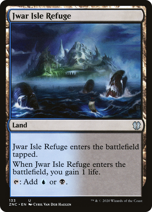 Jwar Isle Refuge (ZNC-133) - Zendikar Rising Commander - Premium MTG Single from Wizards of the Coast - Just $0.08! Shop now at Game Crave Tournament Store