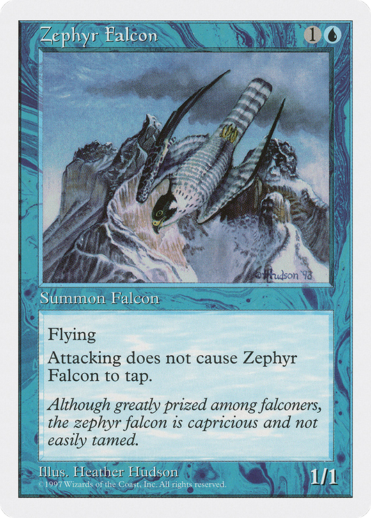 Zephyr Falcon (5ED-137) - Fifth Edition - Premium MTG Single from Wizards of the Coast - Just $0.08! Shop now at Game Crave Tournament Store
