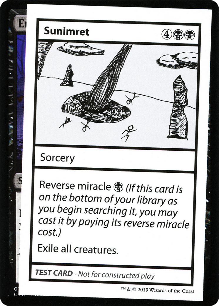 Sunimret (CMB2-047) - Mystery Booster Playtest Cards 2021 - Premium MTG Single from Wizards of the Coast - Just $0.08! Shop now at Game Crave Tournament Store