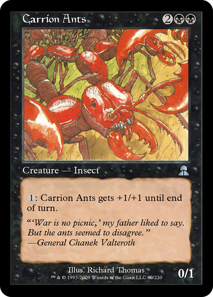 Carrion Ants (ME3-060) - Masters Edition III Foil - Premium MTG Single from Wizards of the Coast - Just $0! Shop now at Game Crave Tournament Store