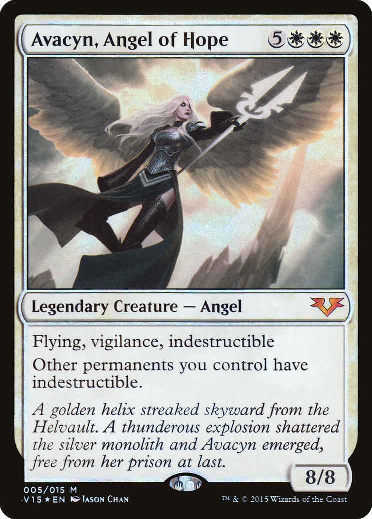 Avacyn, Angel of Hope (V15-005) - From the Vault: Angels Foil - Premium MTG Single from Wizards of the Coast - Just $10.03! Shop now at Game Crave Tournament Store