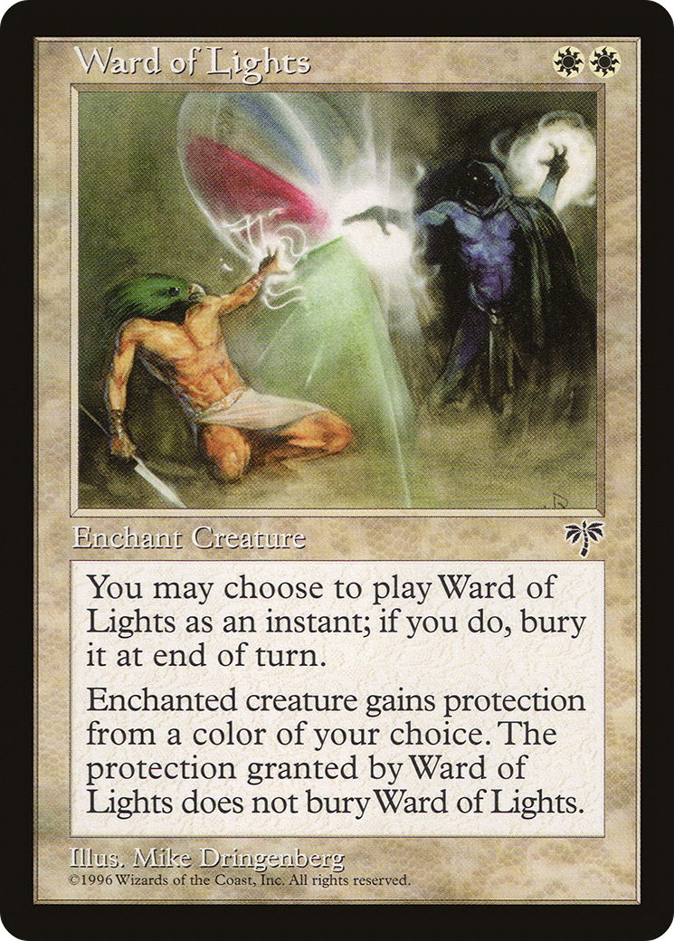Ward of Lights (MIR-047) - Mirage - Premium MTG Single from Wizards of the Coast - Just $0.25! Shop now at Game Crave Tournament Store