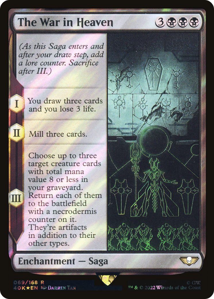 The War in Heaven (40K-69★) - Warhammer 40,000 Commander Foil - Premium MTG Single from Wizards of the Coast - Just $0.24! Shop now at Game Crave Tournament Store