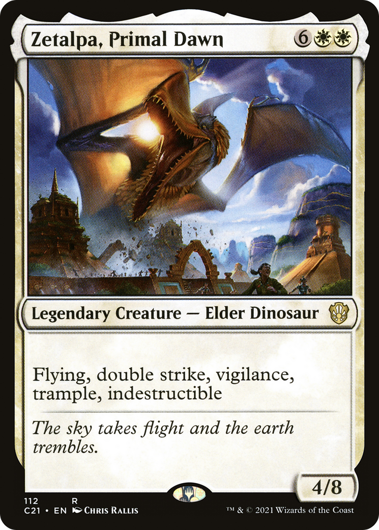 Zetalpa, Primal Dawn (C21-112) - Commander 2021 - Premium MTG Single from Wizards of the Coast - Just $0.29! Shop now at Game Crave Tournament Store