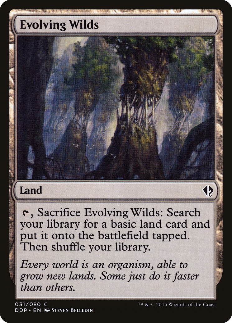 Evolving Wilds (DDP-031) - Duel Decks: Zendikar vs. Eldrazi - Premium MTG Single from Wizards of the Coast - Just $0.08! Shop now at Game Crave Tournament Store