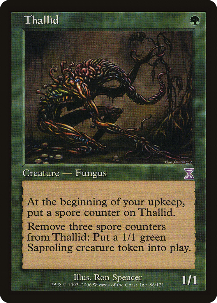 Thallid (TSB-086) - Time Spiral Timeshifted Foil - Premium MTG Single from Wizards of the Coast - Just $0.65! Shop now at Game Crave Tournament Store