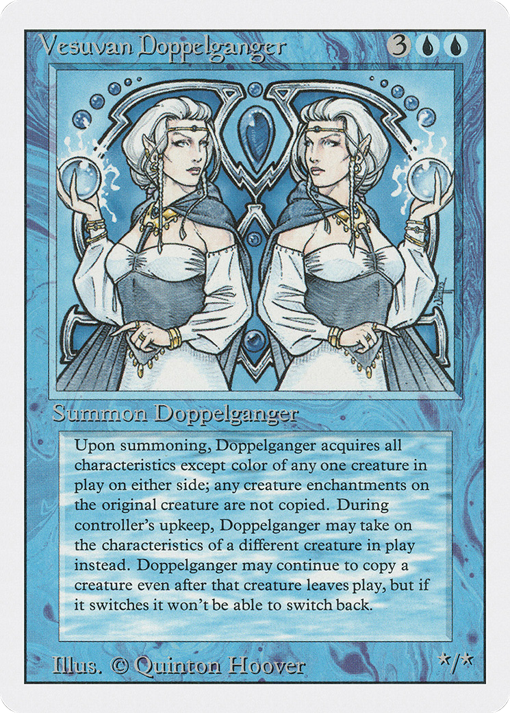 Vesuvan Doppelganger (3ED-088) - Revised Edition - Premium MTG Single from Wizards of the Coast - Just $4.85! Shop now at Game Crave Tournament Store