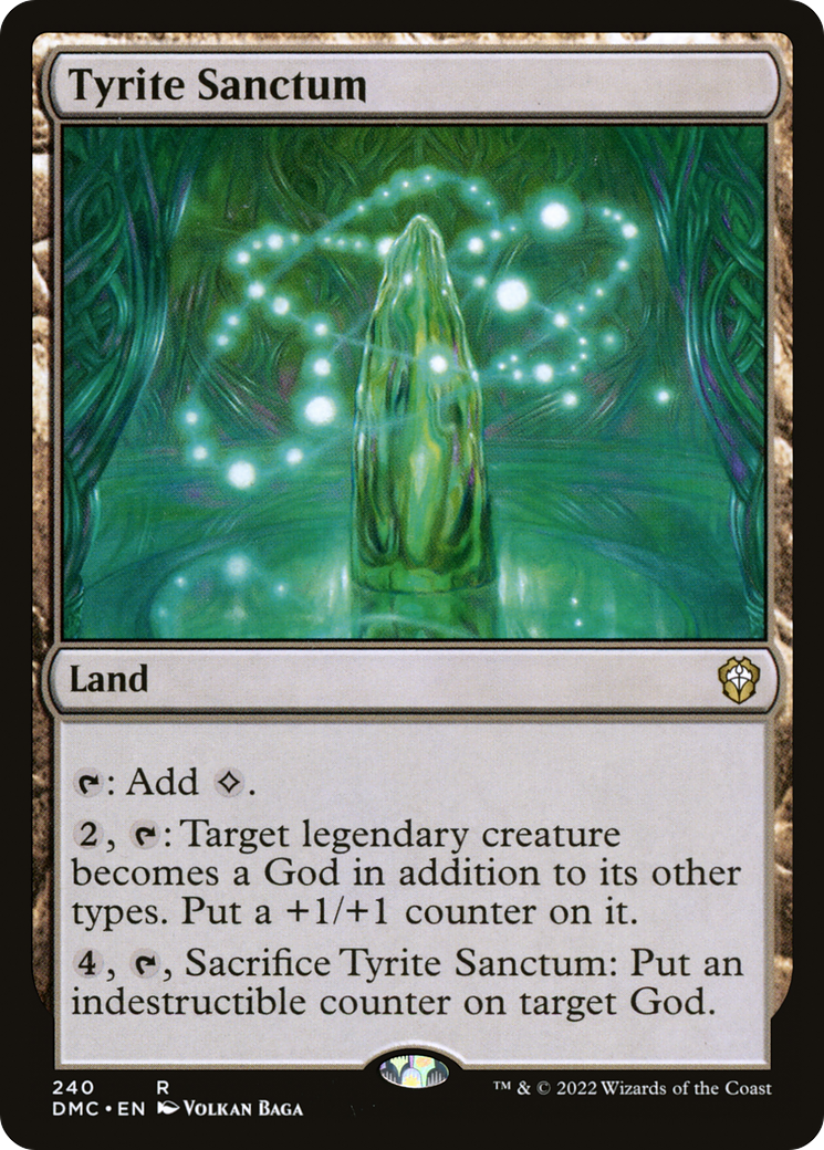 Tyrite Sanctum (DMC-240) - Dominaria United Commander - Premium MTG Single from Wizards of the Coast - Just $1.02! Shop now at Game Crave Tournament Store