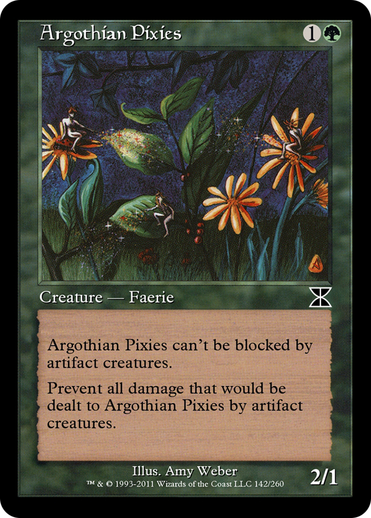 Argothian Pixies (ME4-142) - Masters Edition IV - Premium MTG Single from Wizards of the Coast - Just $0! Shop now at Game Crave Tournament Store