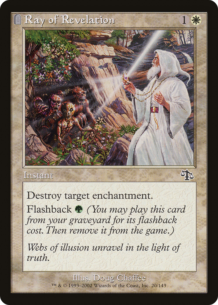 Ray of Revelation (JUD-020) - Judgment: (tombstone) - Premium MTG Single from Wizards of the Coast - Just $0.08! Shop now at Game Crave Tournament Store