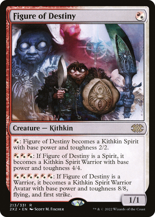 Figure of Destiny (2X2-213) - Double Masters 2022 - Premium MTG Single from Wizards of the Coast - Just $0.08! Shop now at Game Crave Tournament Store