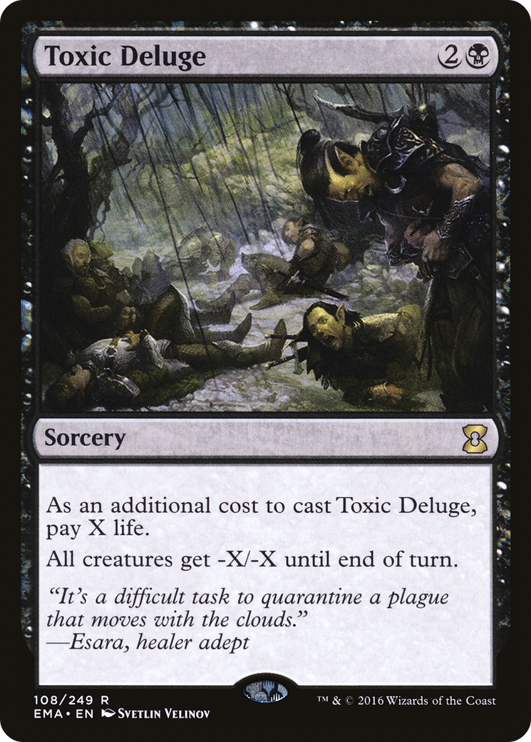 Toxic Deluge (EMA-108) - Eternal Masters - Premium MTG Single from Wizards of the Coast - Just $1.28! Shop now at Game Crave Tournament Store