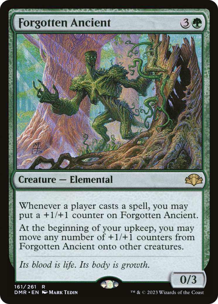 Forgotten Ancient (DMR-161) - Dominaria Remastered Foil - Premium MTG Single from Wizards of the Coast - Just $0.61! Shop now at Game Crave Tournament Store