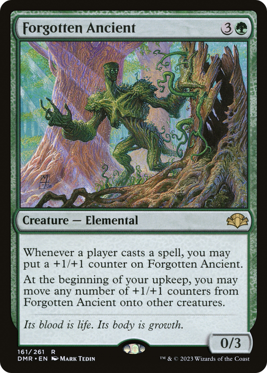 Forgotten Ancient (DMR-161) - Dominaria Remastered Foil - Premium MTG Single from Wizards of the Coast - Just $0.61! Shop now at Game Crave Tournament Store