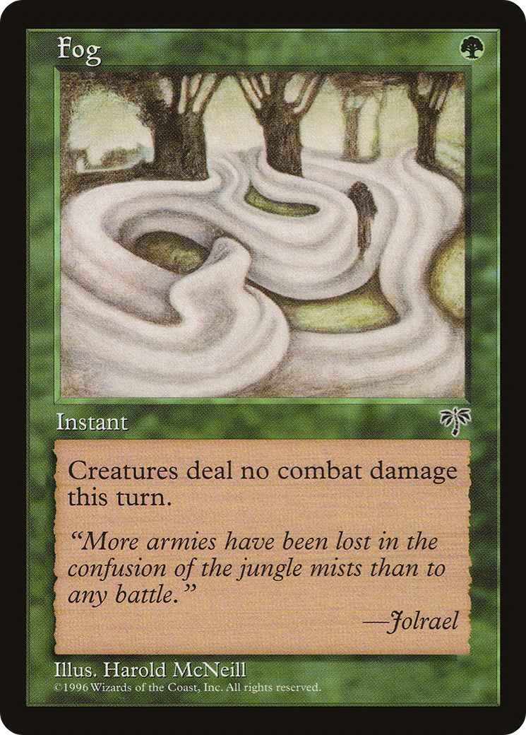 Fog (MIR-216) - Mirage - Premium MTG Single from Wizards of the Coast - Just $0.08! Shop now at Game Crave Tournament Store