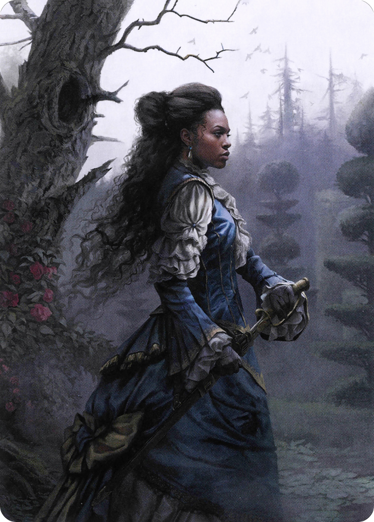 Mina Harker // Mina Harker (AVOW-070) - Crimson Vow Art Series (Borderless) Foil - Premium MTG Single from Wizards of the Coast - Just $0! Shop now at Game Crave Tournament Store