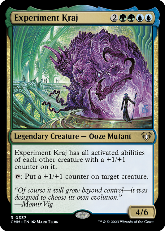 Experiment Kraj (CMM-337) - Commander Masters - Premium MTG Single from Wizards of the Coast - Just $0.08! Shop now at Game Crave Tournament Store