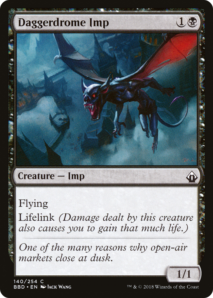 Daggerdrome Imp (BBD-140) - Battlebond - Premium MTG Single from Wizards of the Coast - Just $0.08! Shop now at Game Crave Tournament Store