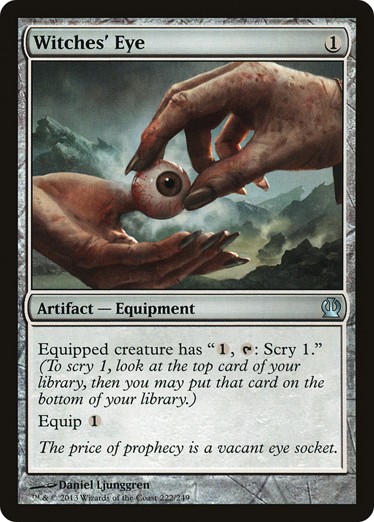 Witches' Eye (THS-222) - Theros Foil - Premium MTG Single from Wizards of the Coast - Just $0.08! Shop now at Game Crave Tournament Store