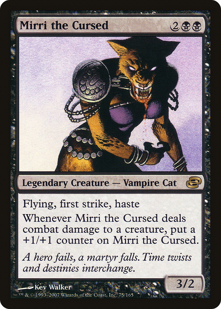 Mirri the Cursed (PLC-075) - Planar Chaos - Premium MTG Single from Wizards of the Coast - Just $0.12! Shop now at Game Crave Tournament Store